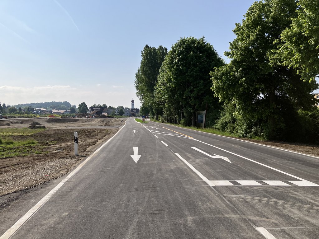 Fertigstellung Friedrichshafener Straße